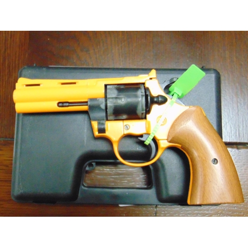 59 - Cased Bruni S.R.L magnum 9mm revolver. Please note: Purchasers must be over 18 and photographic ID m... 