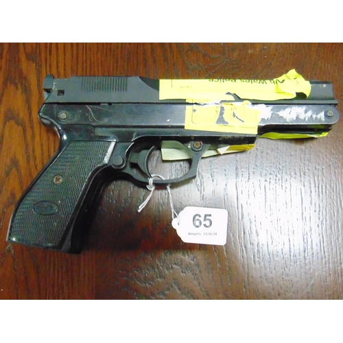 65 - Gamo air pistol. Please note. Purchasers must be over 18 and photographic ID must be produced in per... 