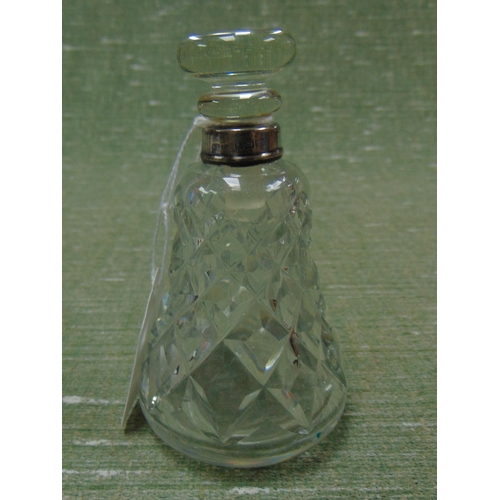 146 - Silver mounted dressing table bottle, Birmingham 1904.