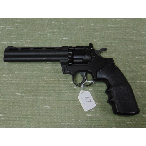 47 - Crossman 357 .177 pellet gun. Please note: Purchasers must be over 18 and photographic ID must be pr... 