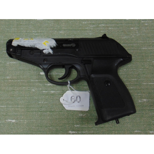 60 - Gamo .177 Air pistol. Please note: Purchasers must be over 18 and photographic ID must be produced i... 