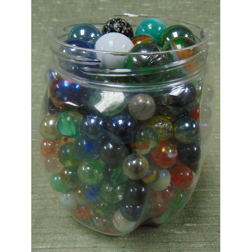 197 - Collection of marbles.