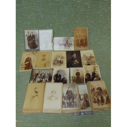 216 - Collection of Wales and Liverpool parlour cards.