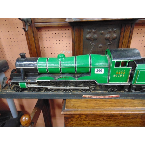 266 - Large model train and tender, The grand old Lady of steam, LNER 6903  41