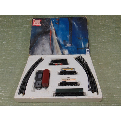 234 - Boxed Jouef Marque Deposee train set.