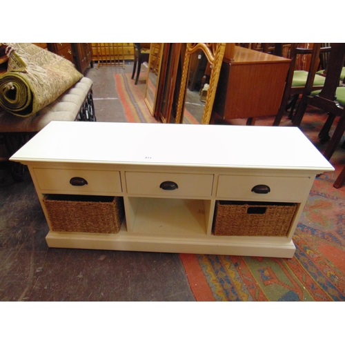 415 - Contemporary side cabinet, 20 x 45.5 x 14