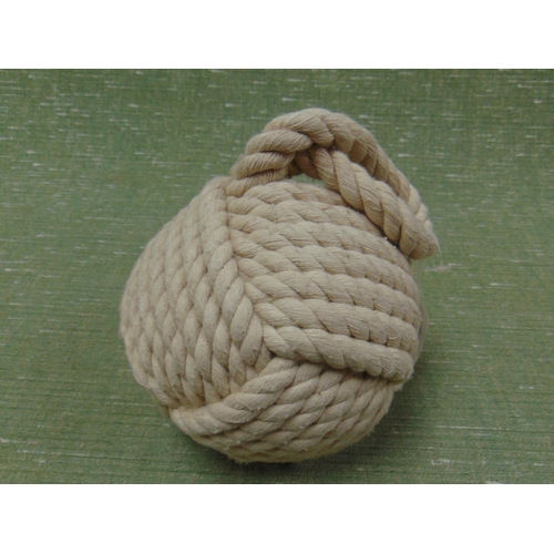 42 - Novelty door stop in the form of a ball of string.