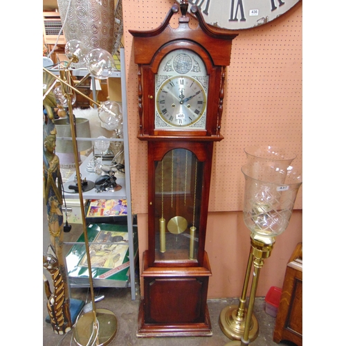 435 - Reproduction C.Wood & Sons Grandmother clock. 69