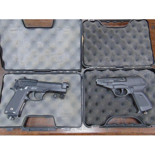 53 - Cased Gamo P -23 hand gun. Please note: Purchasers must be over 18 and photographic ID must be produ... 