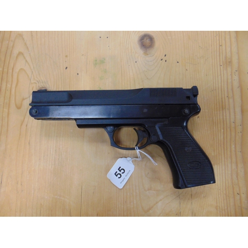 55 - Gamo hand pistol. Please note: Purchasers must be over 18 and photographic ID must be produced in pe... 