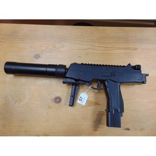 57 - Gamo MP 9 .177 hand gun. Please note: Purchasers must be over 18 and photographic ID must be produce... 