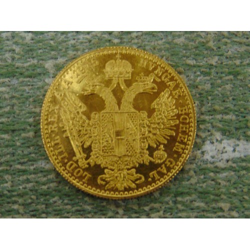 118 - 1915 Austria Imperator gold coin,