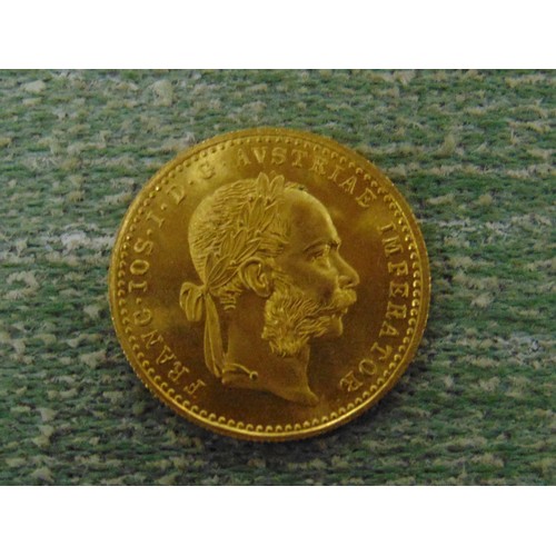 118 - 1915 Austria Imperator gold coin,