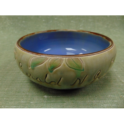 141 - Vera Higgins, Doulton bowl, having floral decoration, 6.5