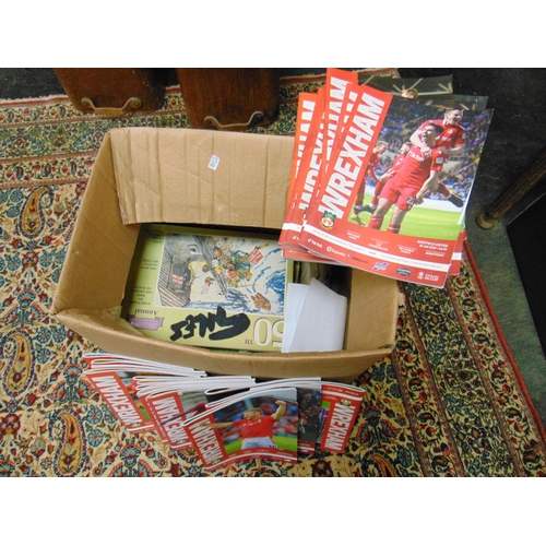 117 - Full set of 23 of Wrexham AFC 22/23 home programmes, from the Epic promotion season ending 15 years ... 