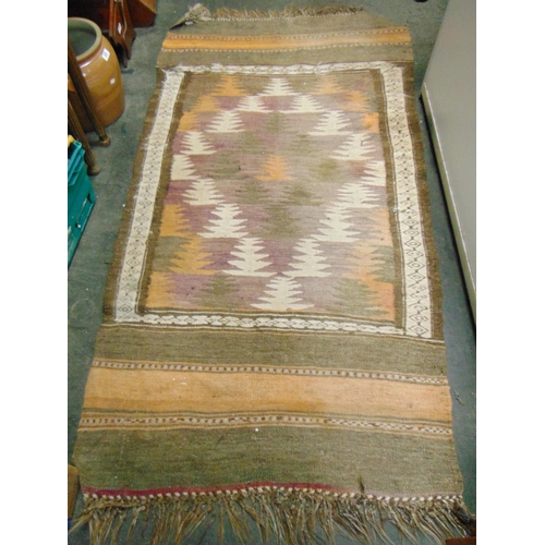 53 - Modern kilim rug, 69 x 38