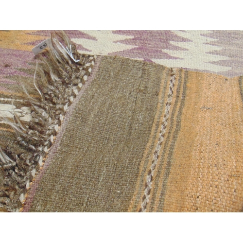 53 - Modern kilim rug, 69 x 38