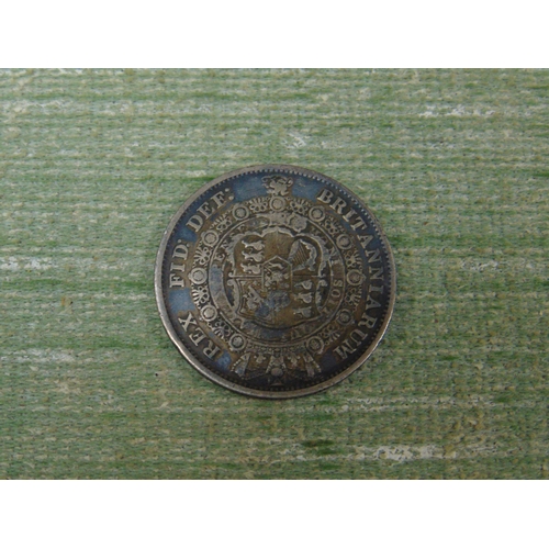 307 - Silver George III Half Crown 1816.