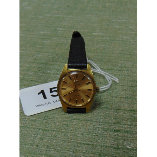 15 - Omega ladies wristwatch.