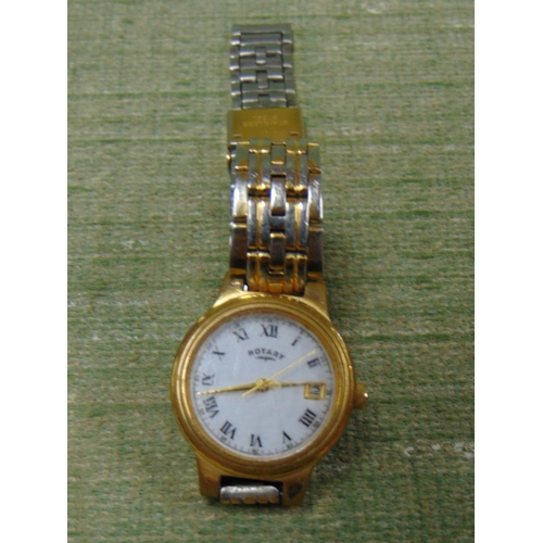 24 - Boxed Rotary ladies wristwatch.