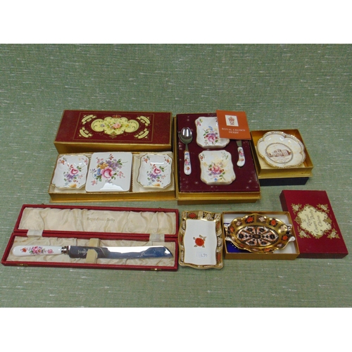 243 - Small collection of Royal Crown Derby china.