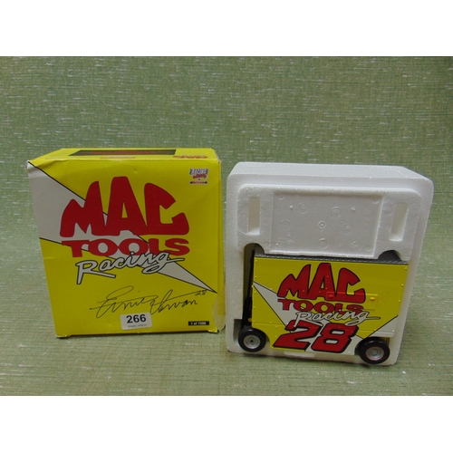 266 - Boxed MAC racing E1 - 116 pw 1994 collectable model vehicle.