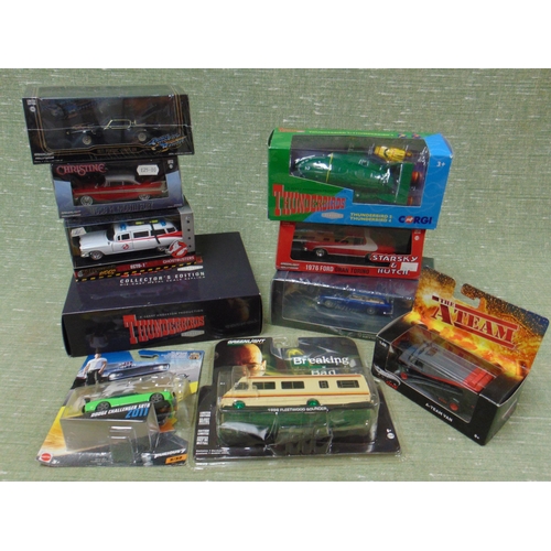 282 - Quantity of collectable model vehicles.