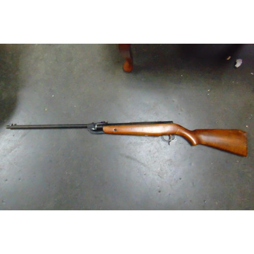 12 - Webley  & Scott Falcon .22 air rifle. Please note: Purchasers must be over 18 and photographic ID mu... 