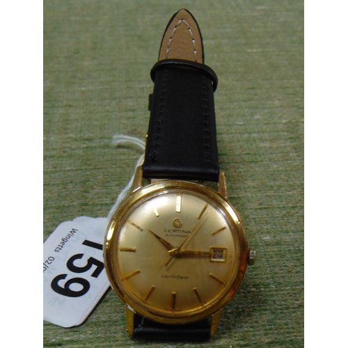 159 - Centina ceridate automatic gent's wristwatch.