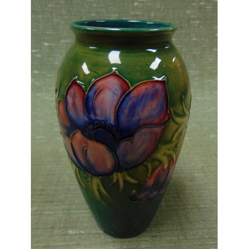 32 - Moorcroft floral lidded vase, 7.5