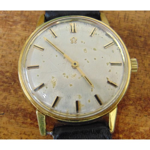 120 - Omega gentleman's Seamaster wrist watch.