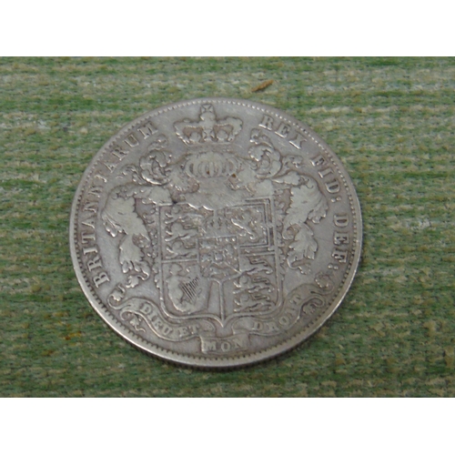 181 - Silver 1826 George IV halfcrown.