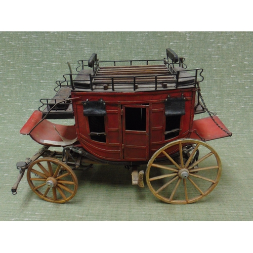 2 - Scratch built model coach. 12 x 16