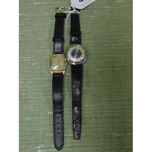 47 - Smiths gents wristwatch, Hamilton wristwatch and a Rotary watch face.