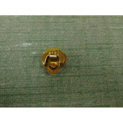 68 - Boxed 9ct gold Royal British Legion badge.