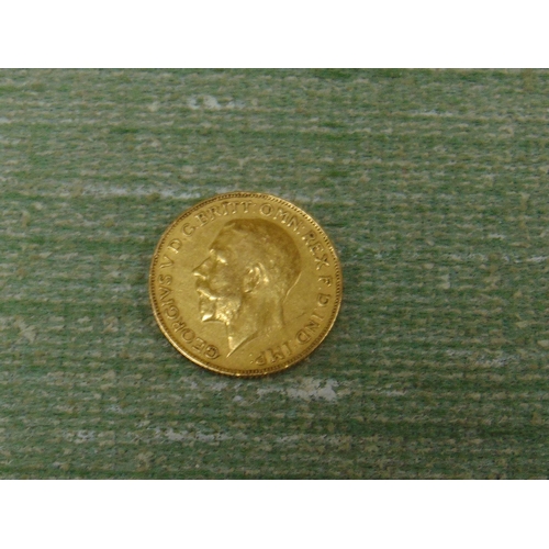 119 - George V  gold sovereign, 1911.