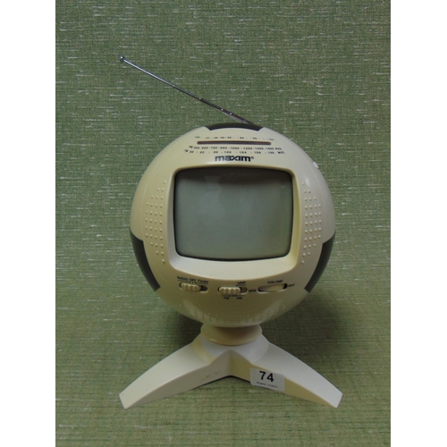 74 - Maxim football form TV / Radio.