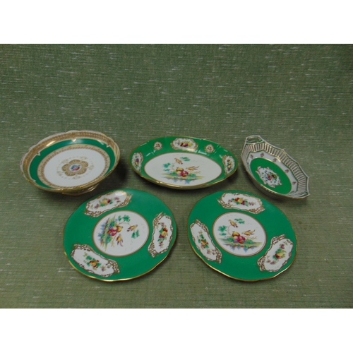 96 - Three pieces of Fenton Old Chelsea pattern china , etc.