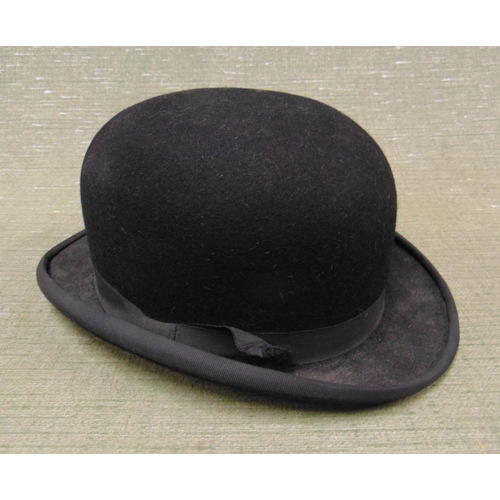 3 - Locke & Co vintage bowler hat.