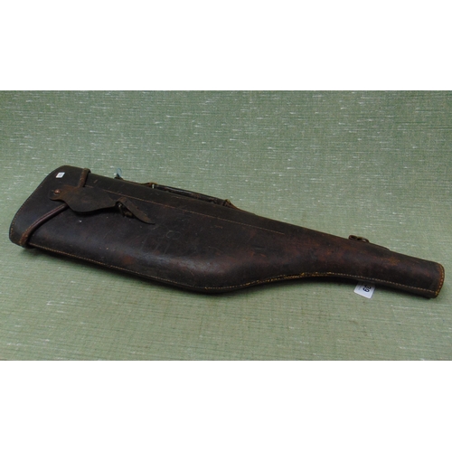 39 - Antique leg o Mutton gun case.