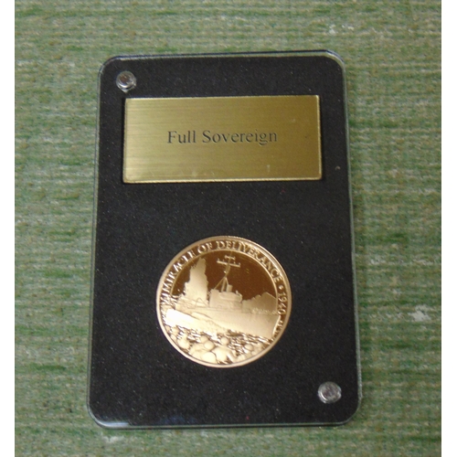 9 - Elizabeth II 2020 full sovereign, commemorating A Miracle of Deliverance 1940, encapsulated, cased a... 