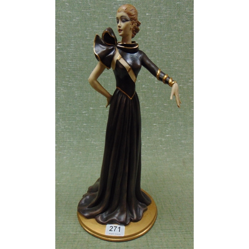 271 - Reproduction classical lady figure, 17