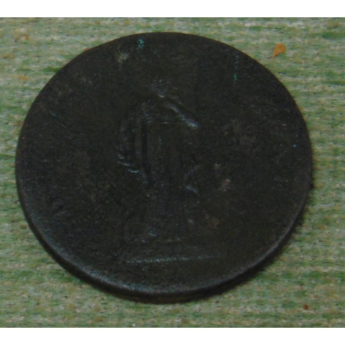 320 - A Roman coin.