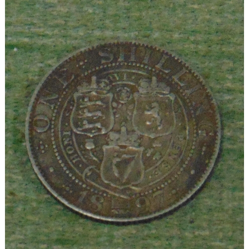 326 - Victoria 1897 shilling.