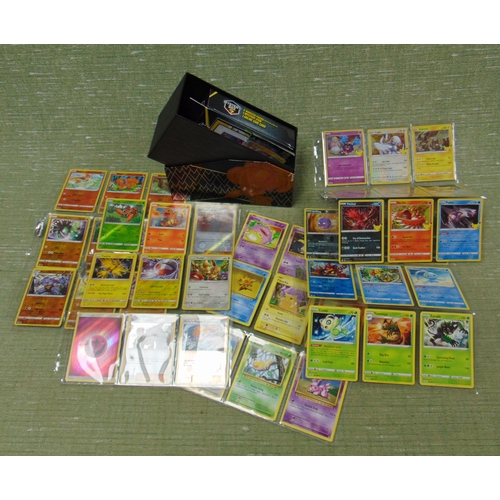 160 - Quantity of Pokemon cards.