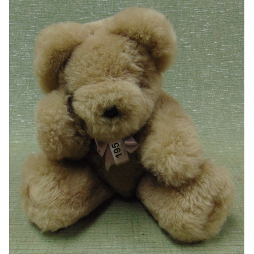 195 - Cuddly teddy bear.