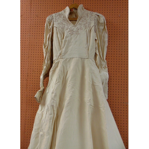 4 - Vintage wedding dress.