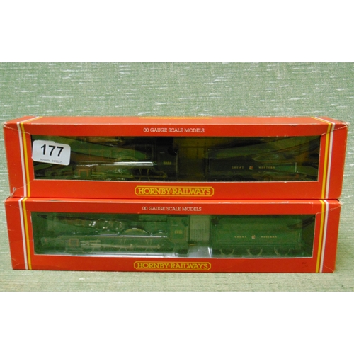 177 - Two boxed Hornby 00 gauge models, R1 41 & R584.