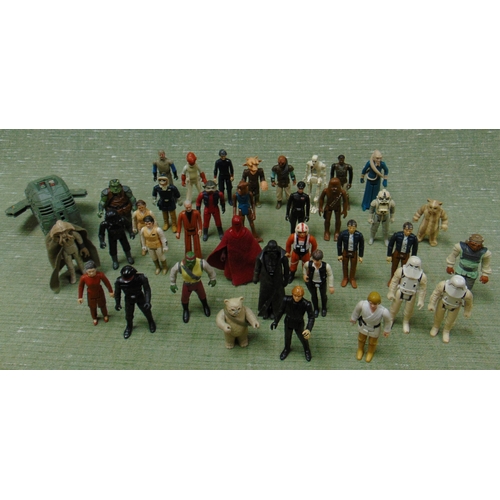 204 - Collection of original, unboxed Star Wars figures.