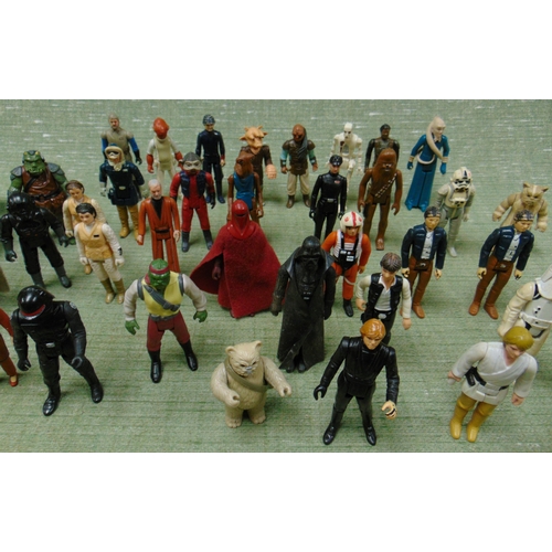 204 - Collection of original, unboxed Star Wars figures.